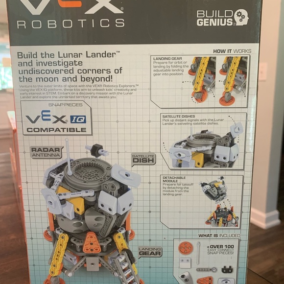 HEX Bug NEW Vex Robotics LUNAR LANDER Sealed Box - Picture 6 of 7